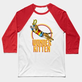 Wonder Kitten Baseball T-Shirt